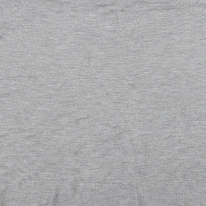 Zara Womens Grey   Pullover Jumper Size M