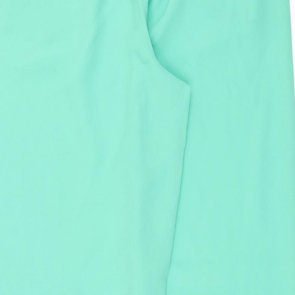 Womens UK Size 14 Soon Regular Fit  Green Trousers
