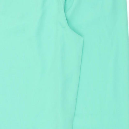 Womens UK Size 14 Soon Regular Fit  Green Trousers