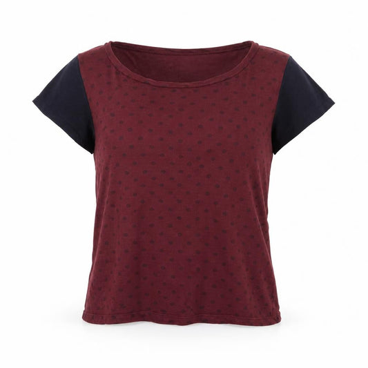 Glamorous Womens Purple Polka Dot  Pullover Jumper Size 10