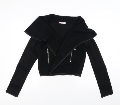 B. Copine Womens Black   Cardigan Jumper Size M