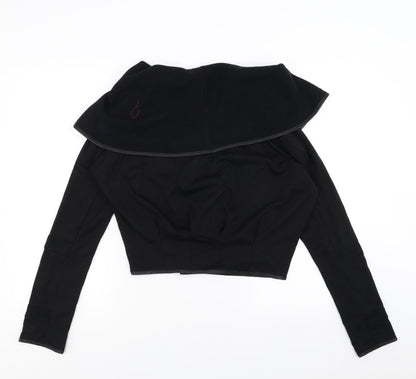B. Copine Womens Black   Cardigan Jumper Size M