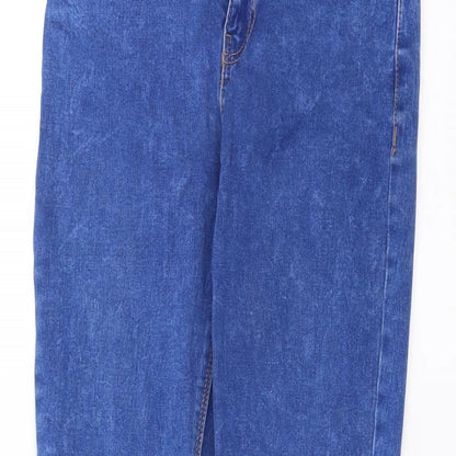 New Look Womens Blue  Denim Skinny Jeans Size 6 L28 in