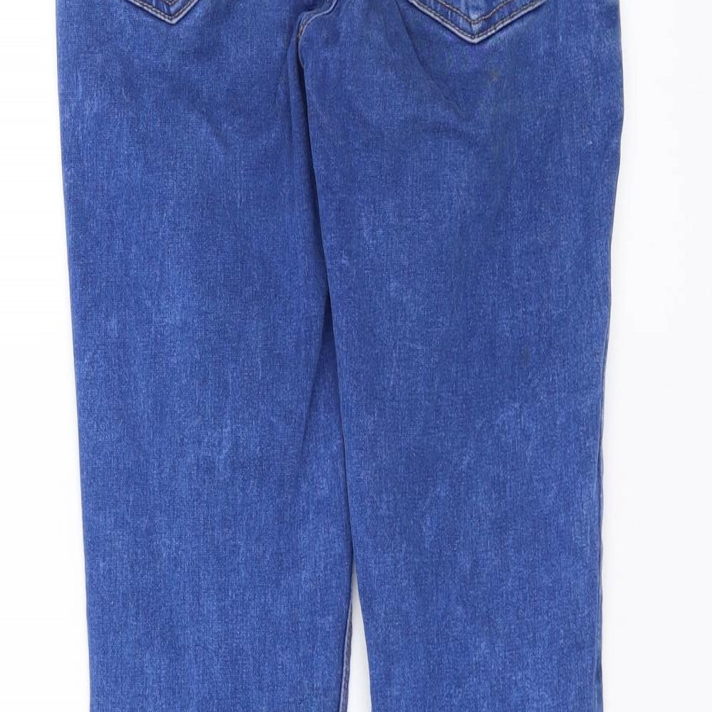 New Look Womens Blue  Denim Skinny Jeans Size 6 L28 in