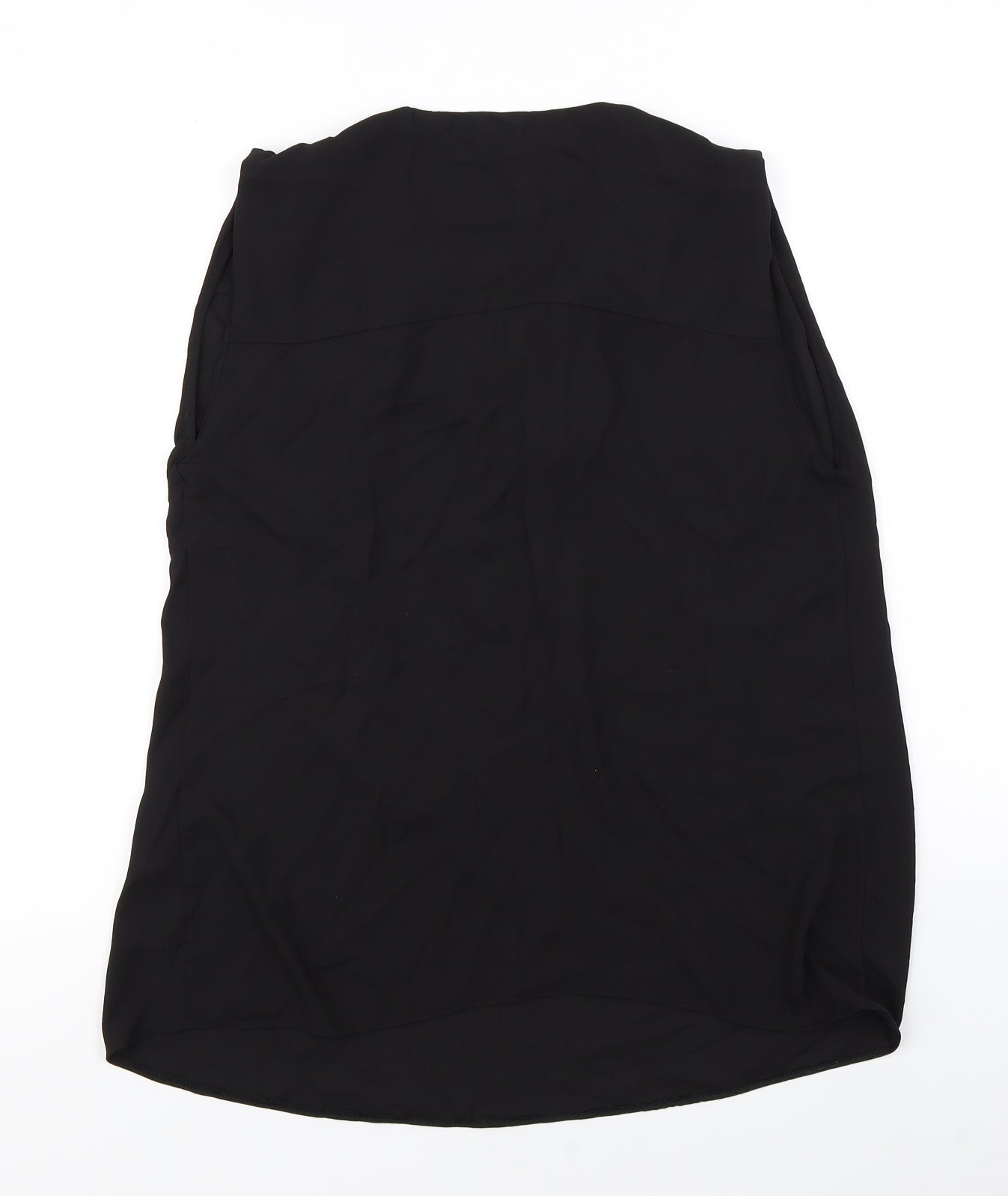 Womens UK Size 6 ASOS Black Basic Blouse