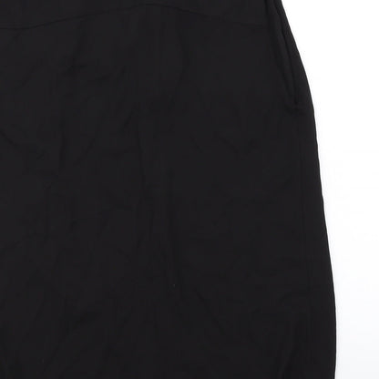 Womens UK Size 6 ASOS Black Basic Blouse