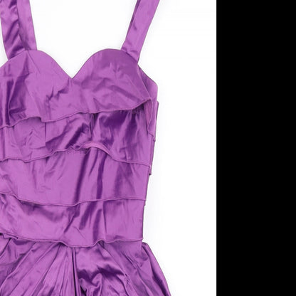 Rare Womens Purple   Bodycon  Size 10