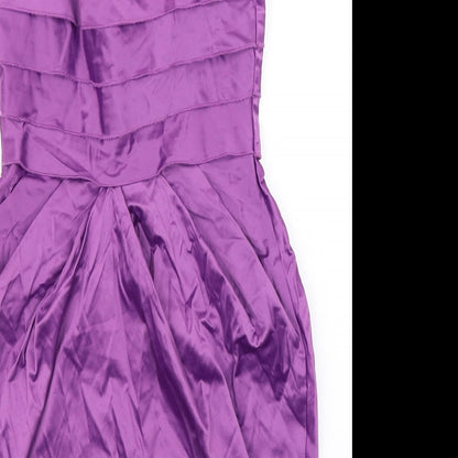 Rare Womens Purple   Bodycon  Size 10