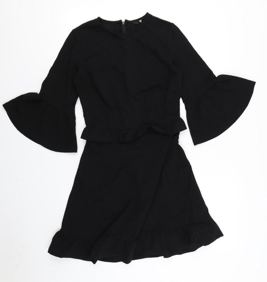 Very Womens Black   Fit & Flare  Size 8