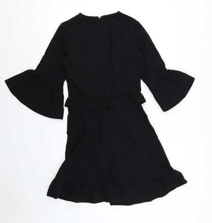 Very Womens Black   Fit & Flare  Size 8