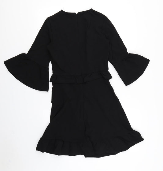 Very Womens Black   Fit & Flare  Size 8