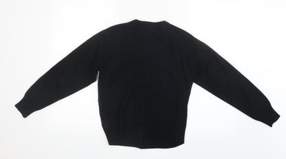 Jones New York Womens Black  Knit Cardigan Jumper Size S