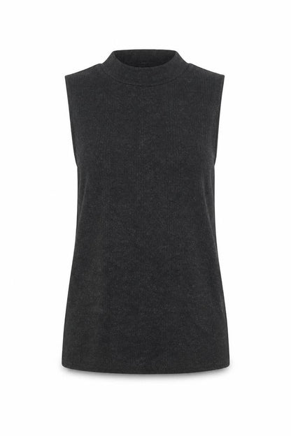 Womens UK Size 10 New Look Grey Basic T-Shirt