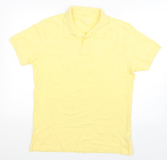 Primark Mens Yellow    Polo Size L