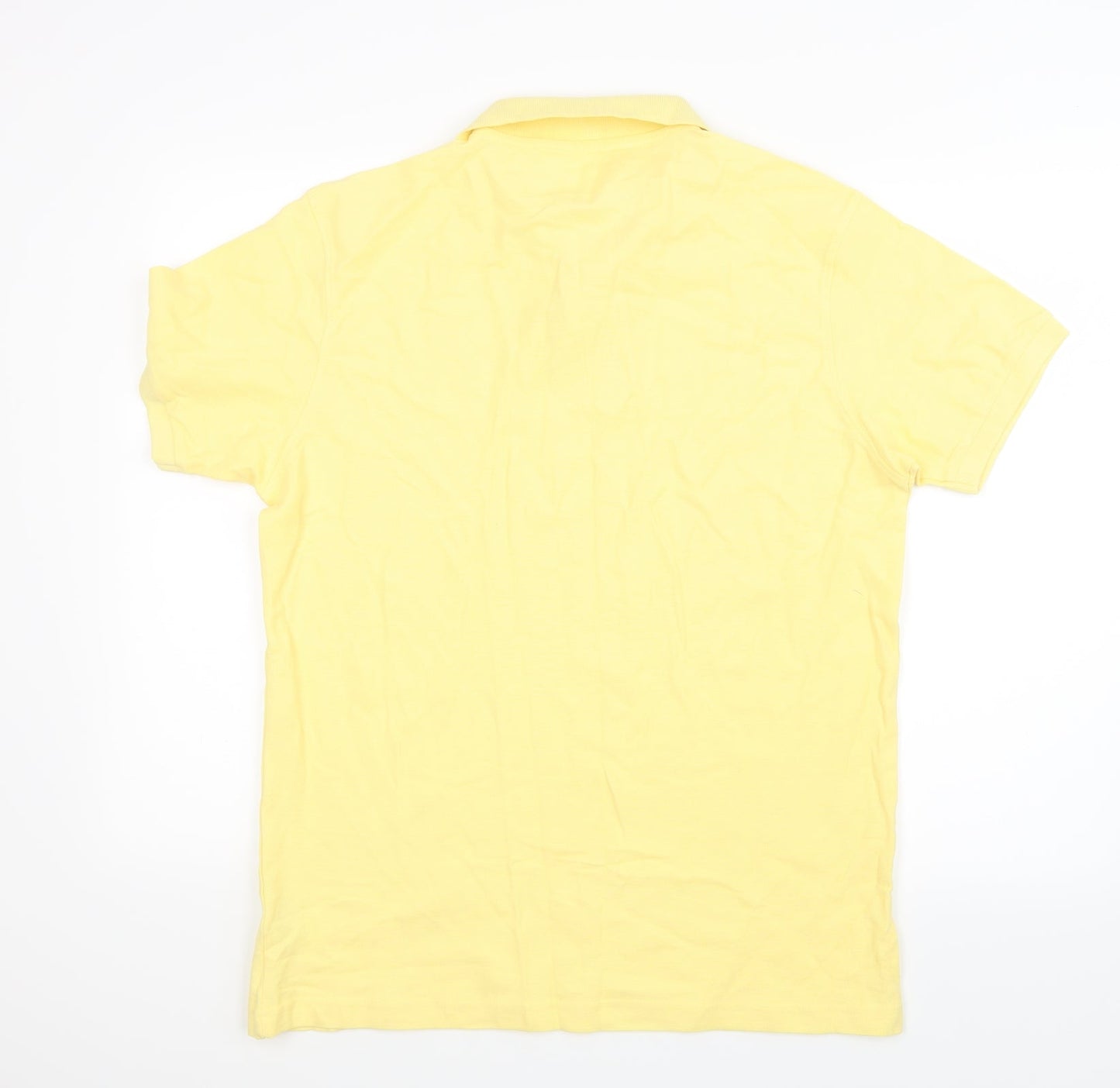 Primark Mens Yellow    Polo Size L