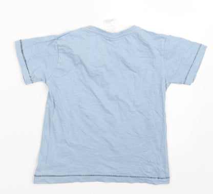 Urban Rascals Boys Blue   Basic T-Shirt Size 5-6 Years