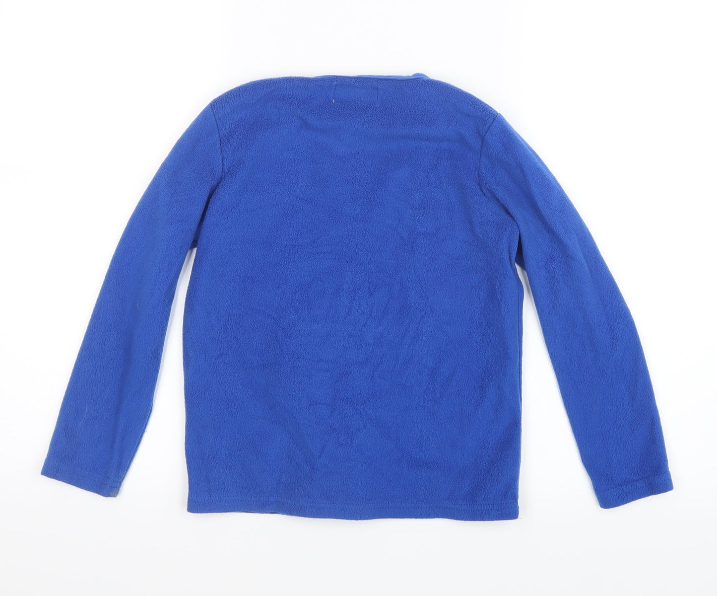 PJ Collections Boys Blue Geometric   Pyjama Top Size 9-10 Years  - Football