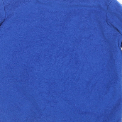 PJ Collections Boys Blue Geometric   Pyjama Top Size 9-10 Years  - Football