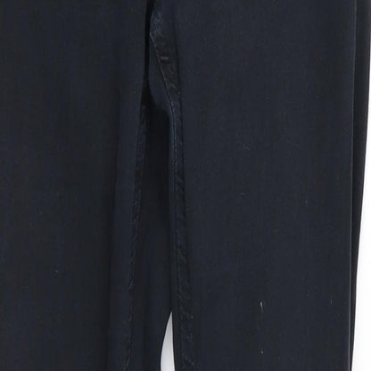 Topshop Womens Black   Skinny Jeans Size 23 in L29 in - RIPPED JEANS