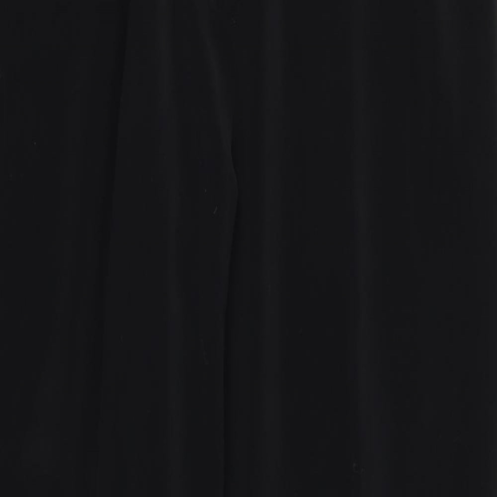 lady h Womens Black   Trousers  Size 16 L30 in