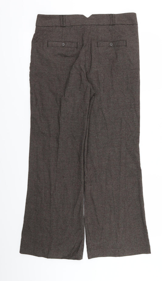 Asda George Womens Brown   Trousers  Size 12 L26 in