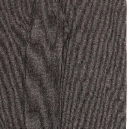 Asda George Womens Brown   Trousers  Size 12 L26 in