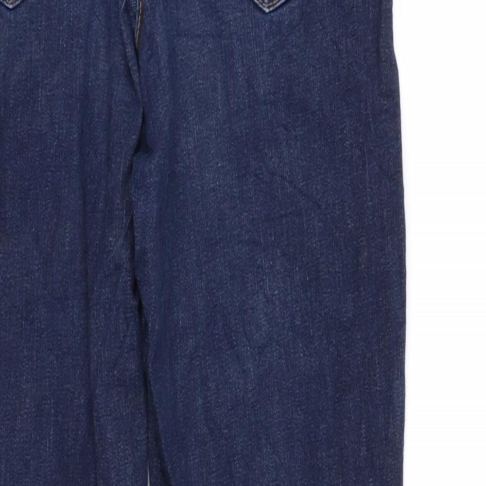 Womens UK Size 28 in Preworn Regular Fit Skinny Blue Jeans