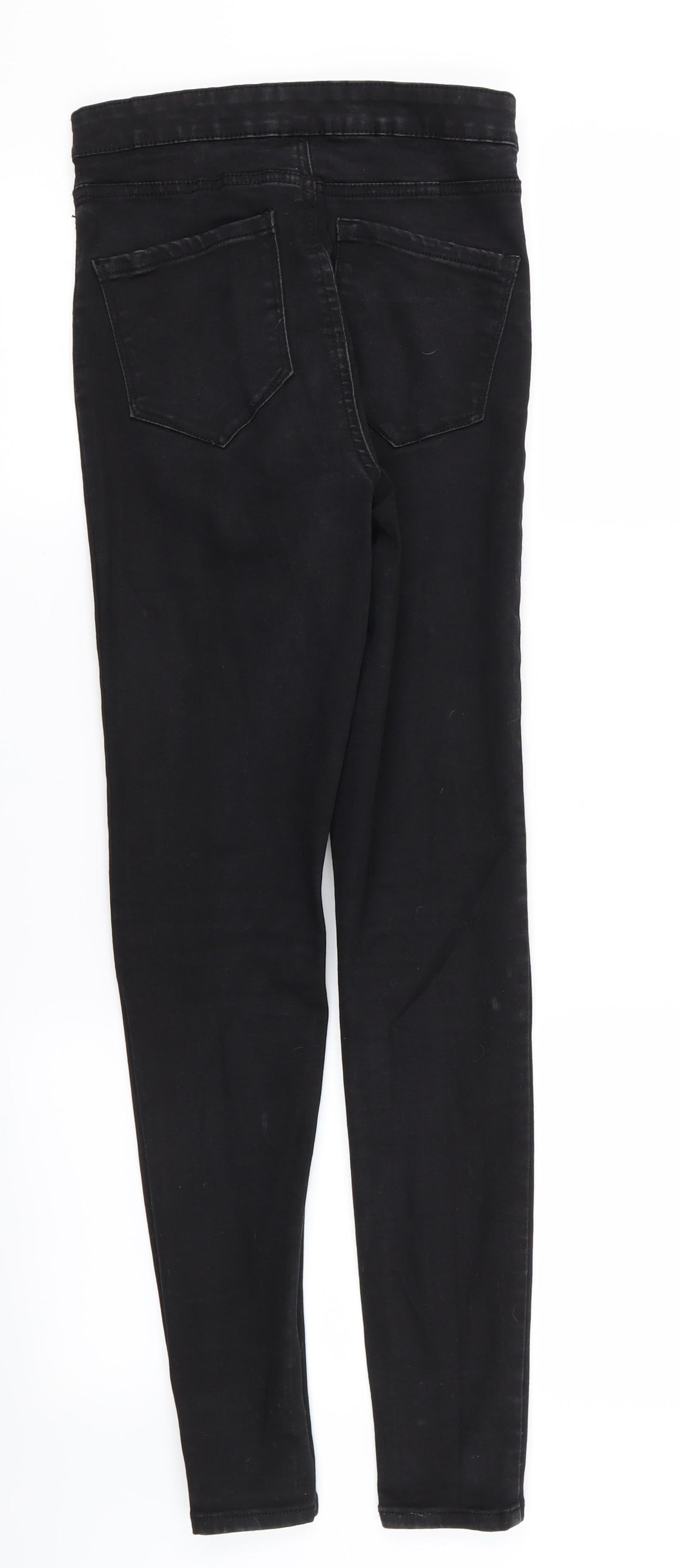 Womens UK Size 10 denim and co Regular Fit Skinny Black Jeans