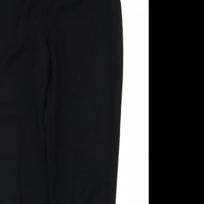 Womens UK Size 10 Papaya Regular Fit  Black Trousers