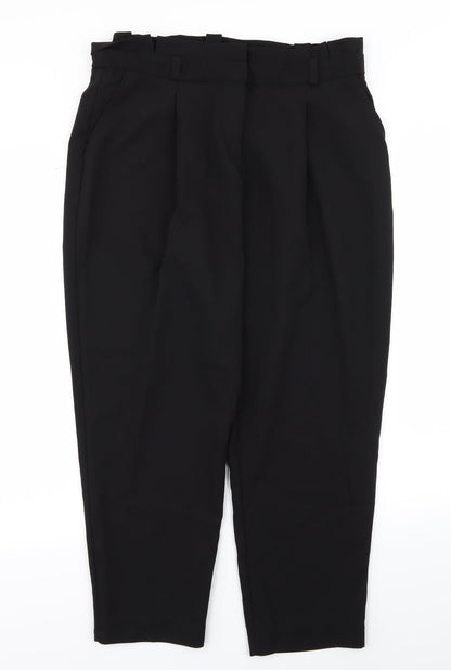 New Look Womens Black   Trousers  Size 14 L24 in