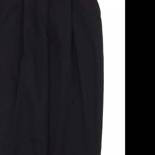 New Look Womens Black   Trousers  Size 14 L24 in
