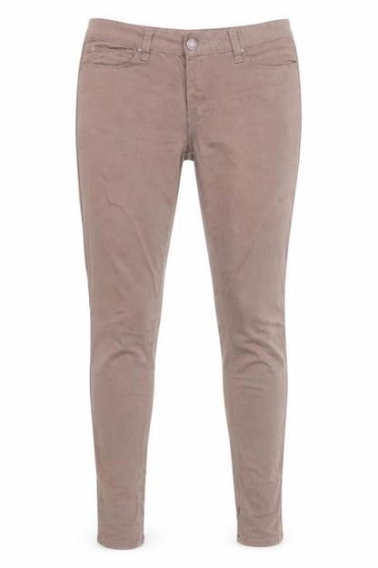 Womens UK Size 8 DENIM AND CO Regular Fit Skinny Pink Jeans