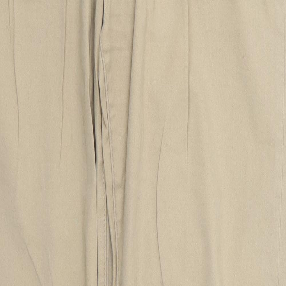 denim and co Womens Beige   Chino Trousers Size 12 L31 in