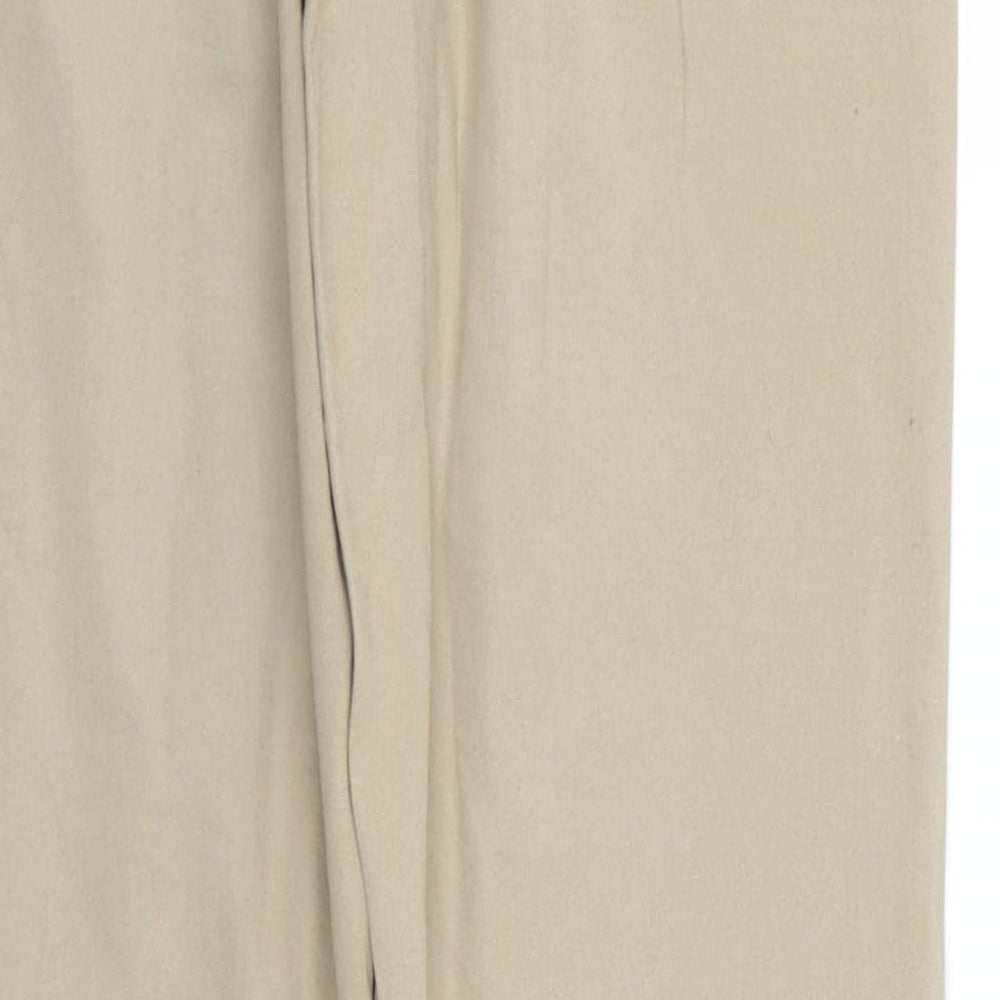 denim and co Womens Beige   Chino Trousers Size 12 L31 in