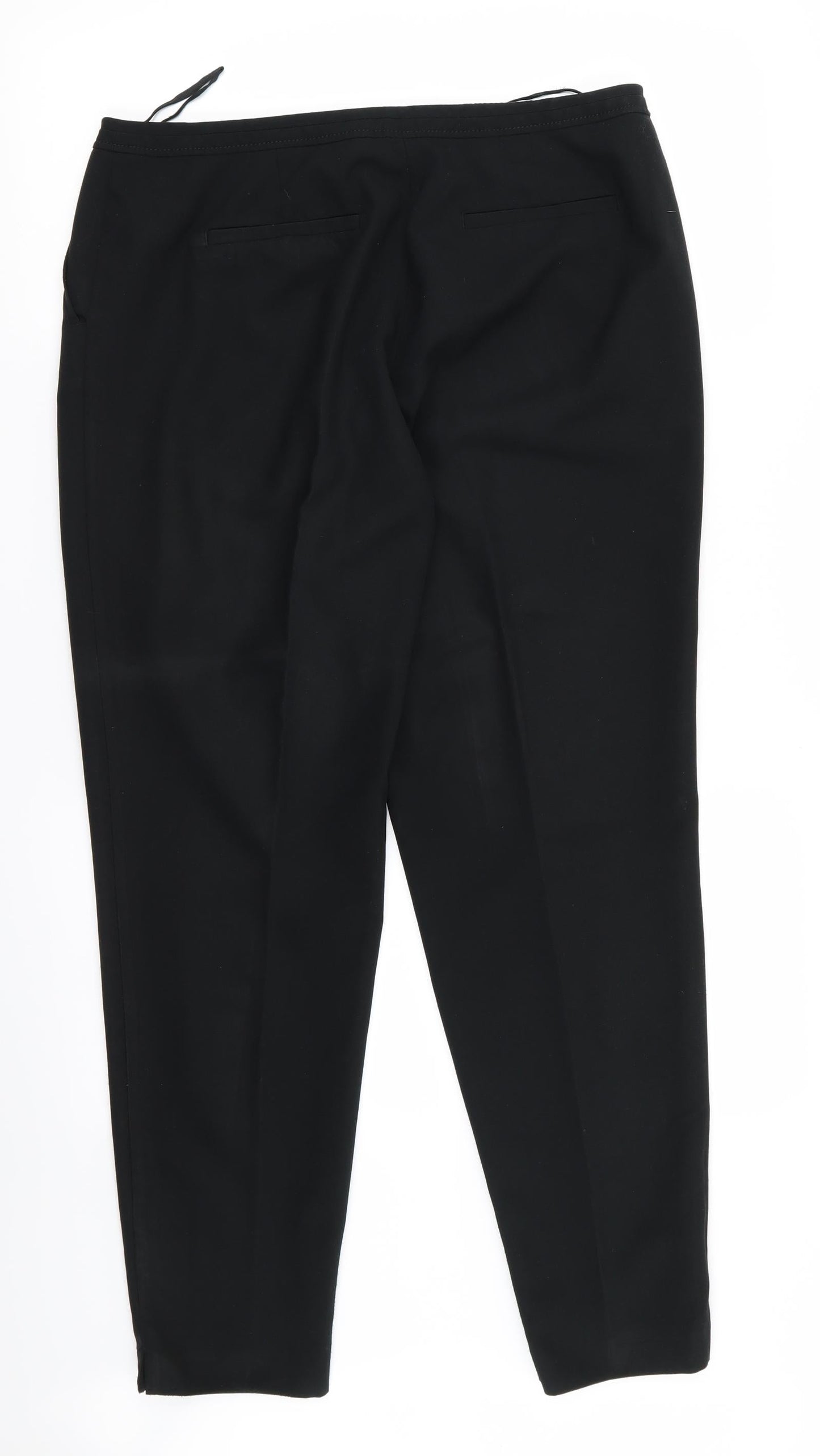 New Look Womens Black   Trousers  Size 14 L27 in