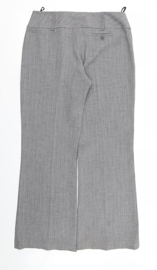 Select Womens Grey   Trousers  Size 14 L30 in