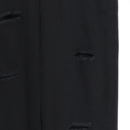 denim snd co Womens Black   Skinny Jeans Size 10 L28 in - RIPPED JEANS
