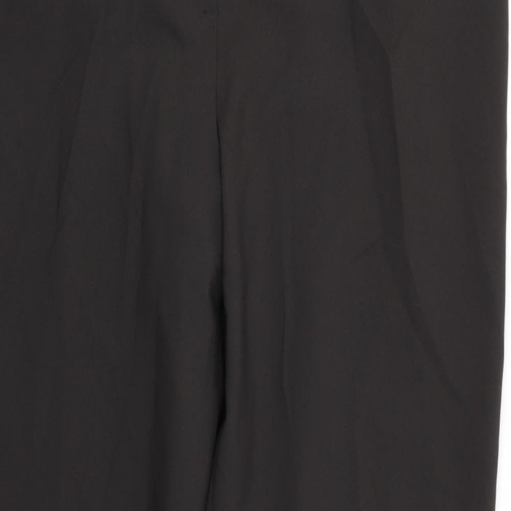 Womens UK Size 14 M&S Regular Fit  Brown Trousers