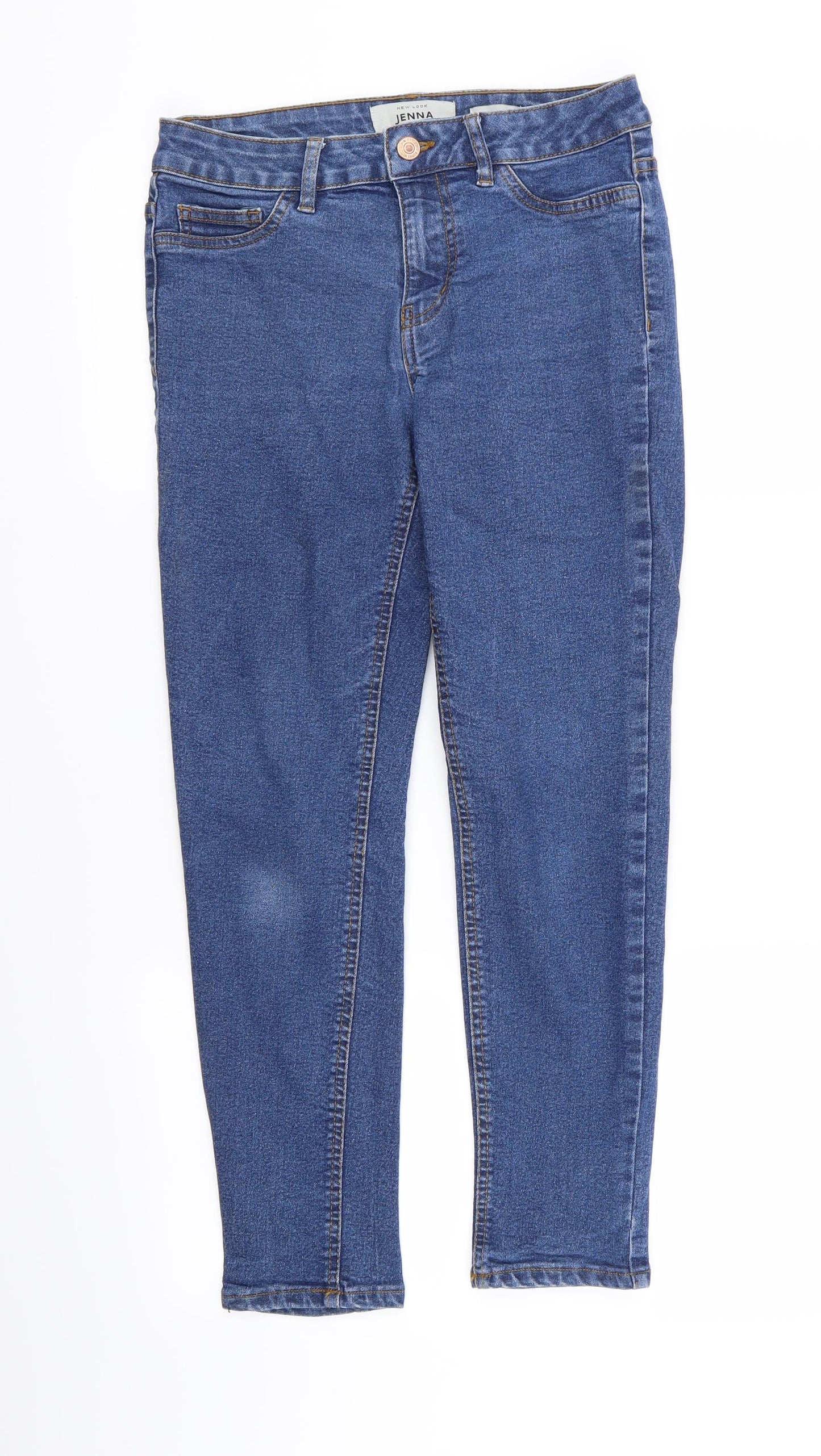 New Look Womens Blue   Skinny Jeans Size 8 L28 in