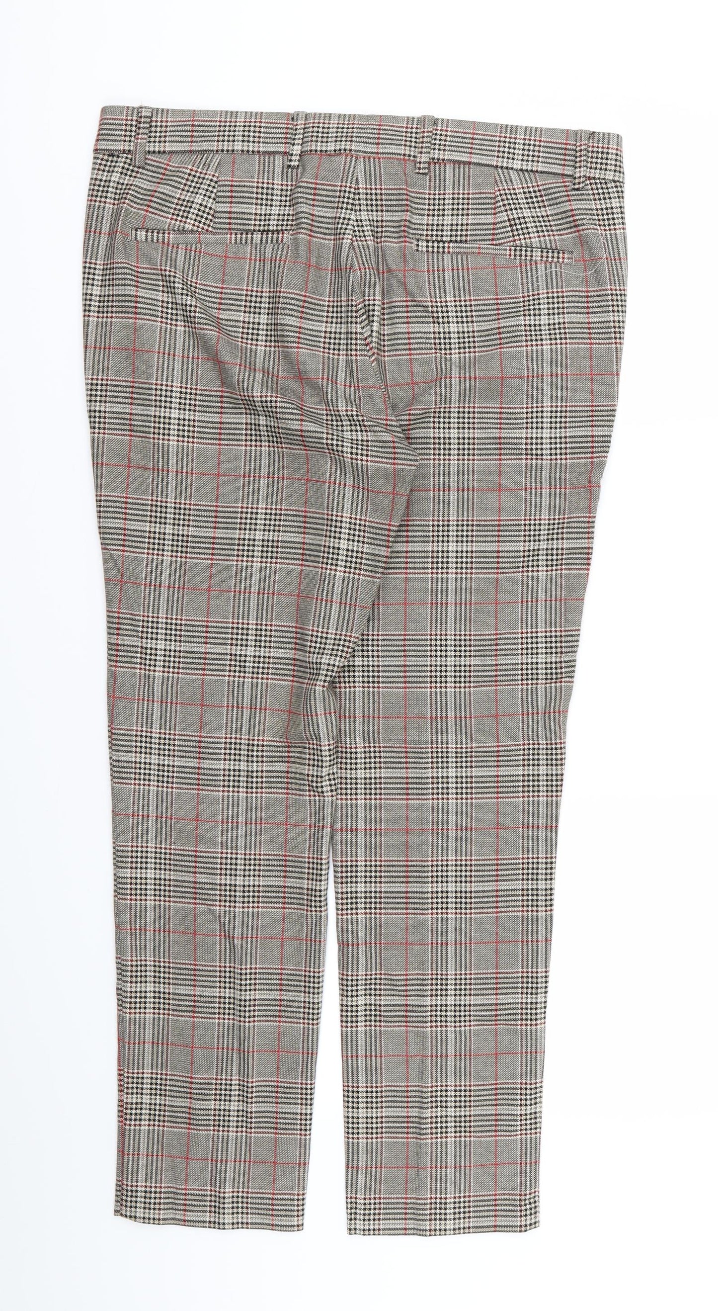 Womens UK Size 34 in River Island Regular Fit  Beige Trousers