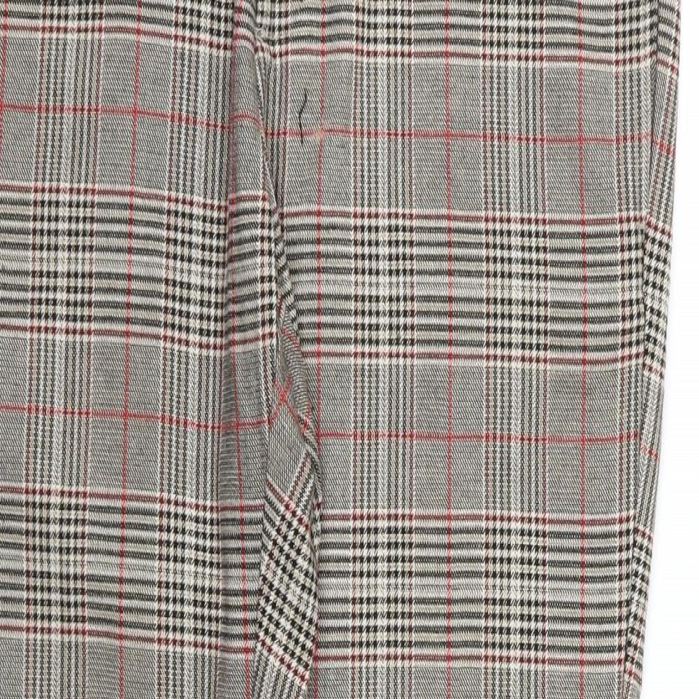Womens UK Size 34 in River Island Regular Fit  Beige Trousers