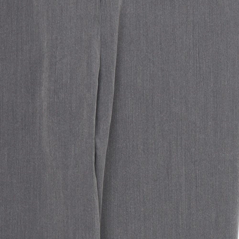 Womens UK Size 14 Classic Regular Fit  Grey Trousers