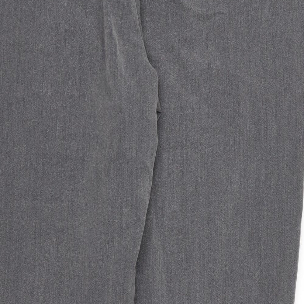 Womens UK Size 14 Classic Regular Fit  Grey Trousers