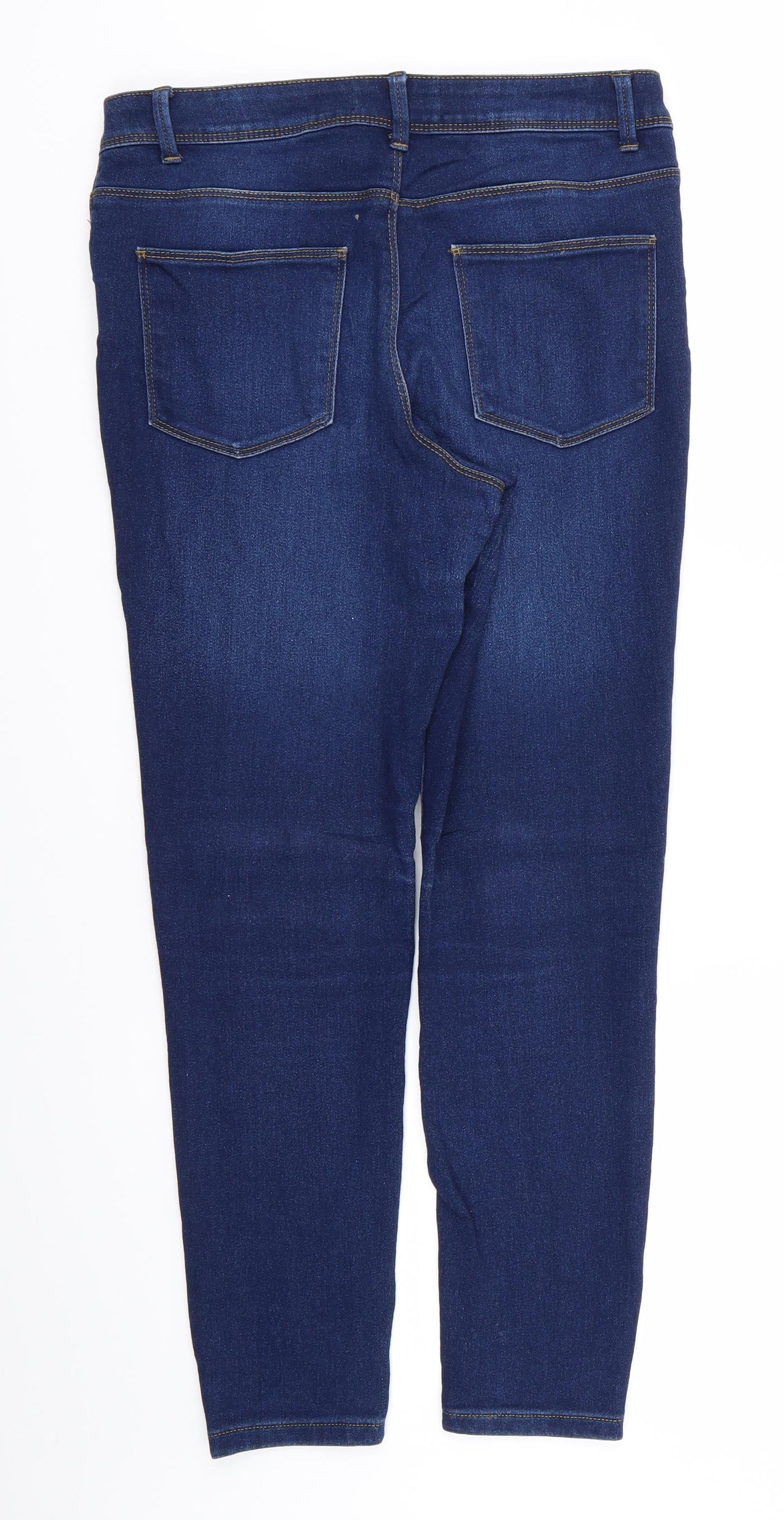 Womens UK Size 12 denim and co Regular Fit Skinny Blue Jeans