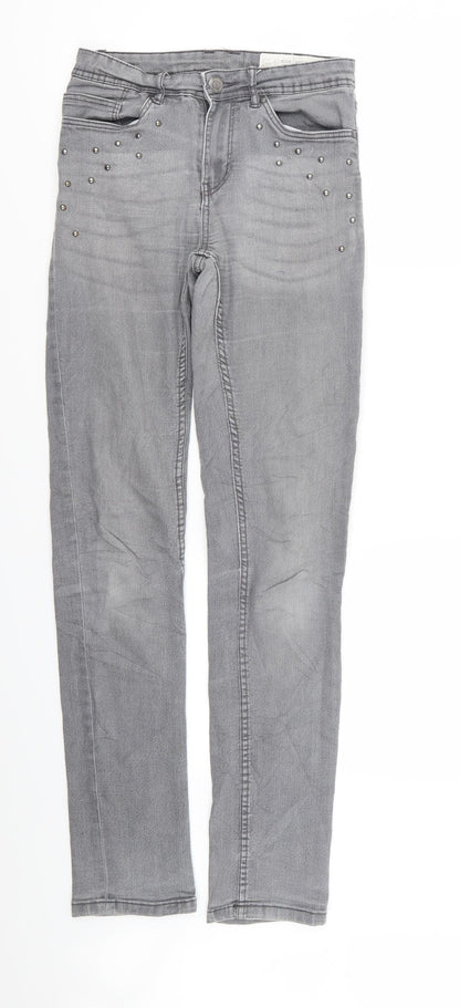 ESMARA Womens Grey   Skinny Jeans Size 6 L31 in
