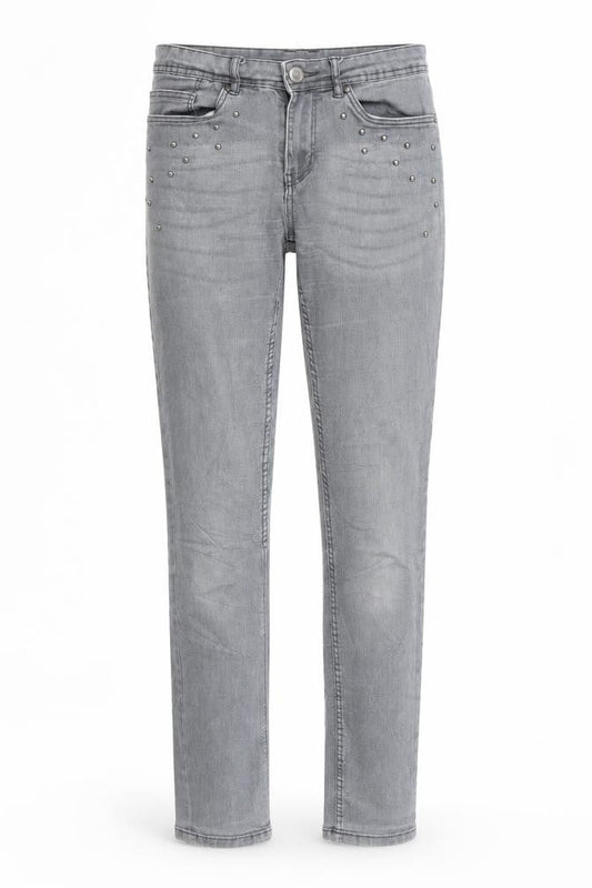 Womens UK Size 6 ESMARA Relaxed Fit Skinny Grey Jeans