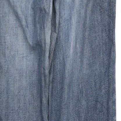 c.i.c Mens Blue   Straight Jeans Size 29 in L34 in