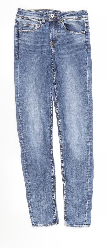 Divided by H&M Womens Blue   Skinny Jeans Size 4 L29 in