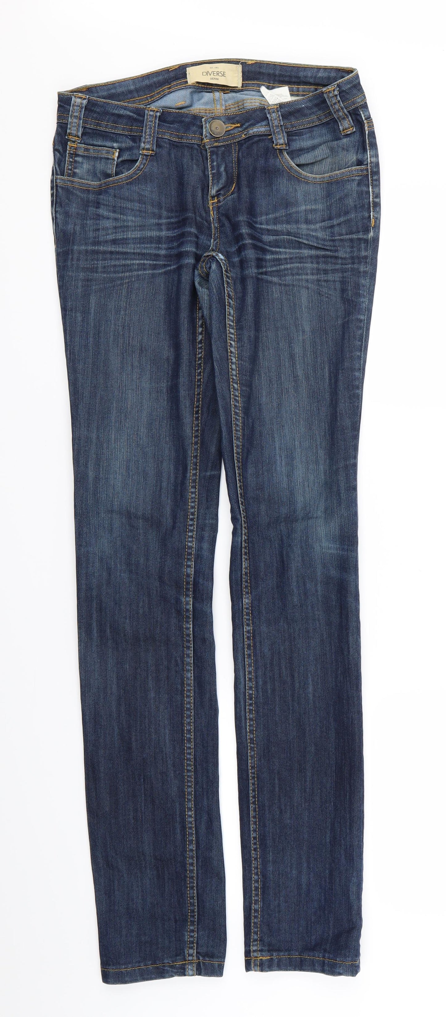 diverse denim Womens Blue   Skinny Jeans Size 26 in L29 in