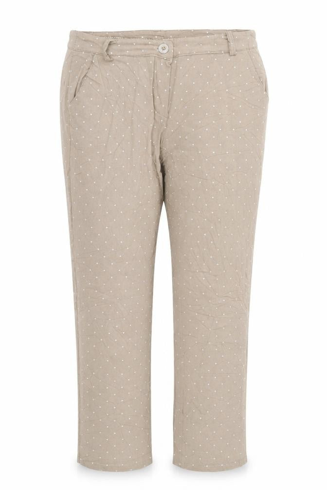Womens UK Size 24 in Preworn Regular Fit  Beige Trousers